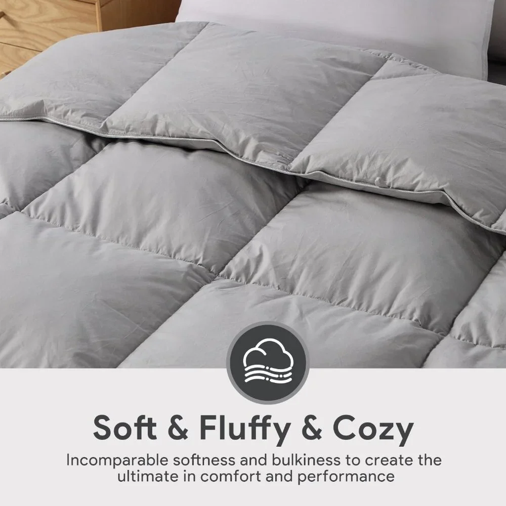 Twin New Original Packaging - Cotton Comforter - Goose Down and Feather Duvet